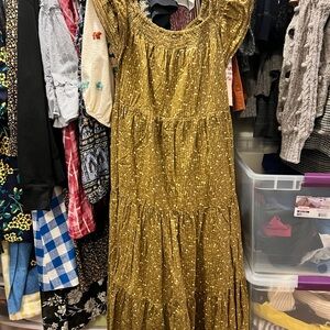 Madewell Olive Green Textured Top